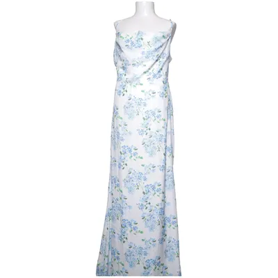 Långklänning (Vit, Blå, Grön) från Goddiva Polyester