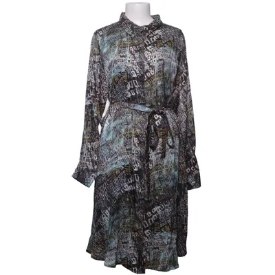 Shirt dress (Black, Multicolored) from Respect Silk