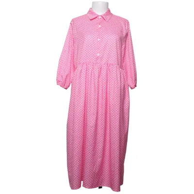 Jurk (Roze, Wit) van Misslook Katoen, Polyester
