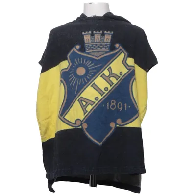 Badcape (Svart, Gul, Flerfärgad) från AIK Bomull
