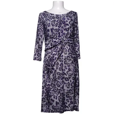 Jurk (Blauw, Grijs, Zwart) van Sara Louise Elastaan, Polyester