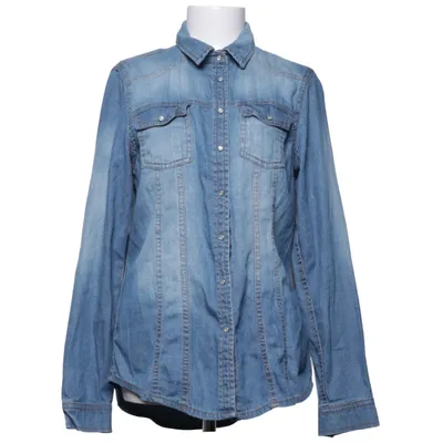 Denim blouse (Blauw) van Denim by Lindex Katoen