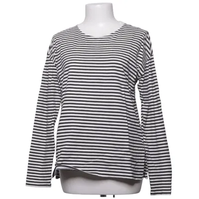 Langærmet t-shirt (Sort, Hvid) fra Lindex Bomuld
