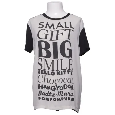 T-shirt (Wit, Zwart) van Hello Kitty Polyester, Viscose