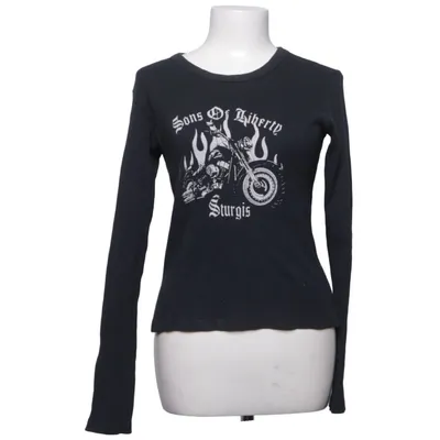 Langærmet t-shirt (Sort) fra John Galt