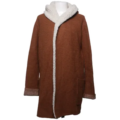 Cardigan (Bruin, Wit) van Twintip Acryl, Elastaan, Polyamide, Polyester, Wol