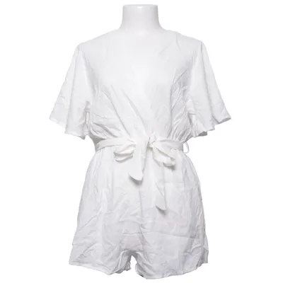 Jumpsuit (White) from Melya Melody Cotton