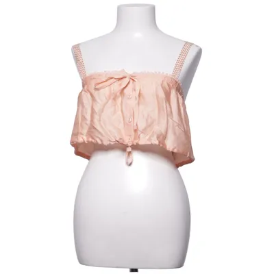 Crop top (Rose) de Topshop Coton, Modal, Polyamide, Viscose