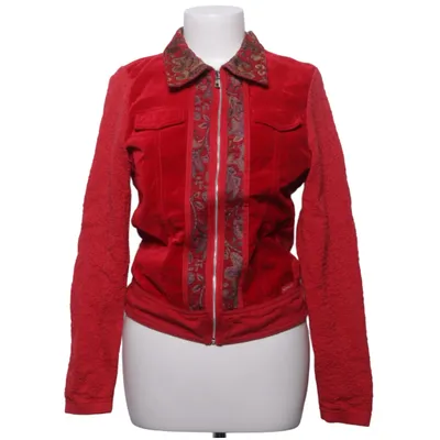 Jacket (Red, Multicolored) from Blue Willi's Cotton