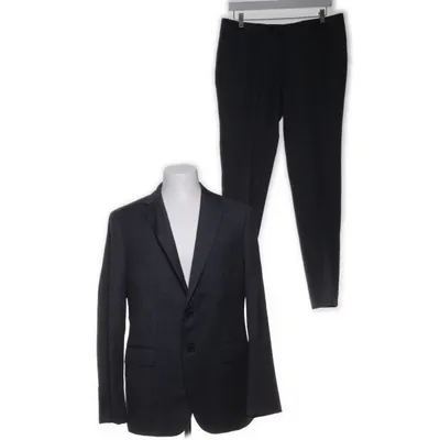 Suit (Gray) from Mabro Cupro, Wool