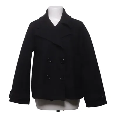 Pea coat (Black) from Design by Si Polyester
