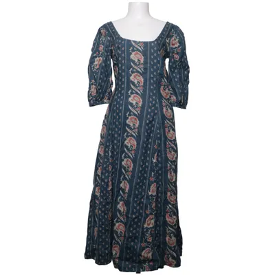 Maxi jurk (Blauw, Meerkleurig) van Polo Ralph Lauren Linnen