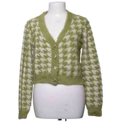 Kofta (Knitted Check Cardigan) från Seven Sisters Akryl, Polyamid