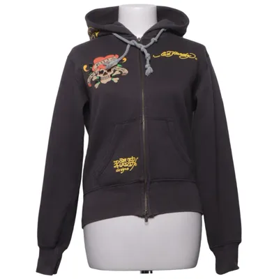 Sweat à capuche (Gris) de Ed Hardy by Christian Audigier Coton