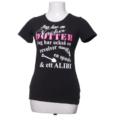 T-shirt (Svart, Rosa, Vit) från Tribute Bomull, Elastan