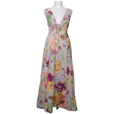 Maxi dress (Beige, Gray, Multicolored) from H&M Cotton, Linen