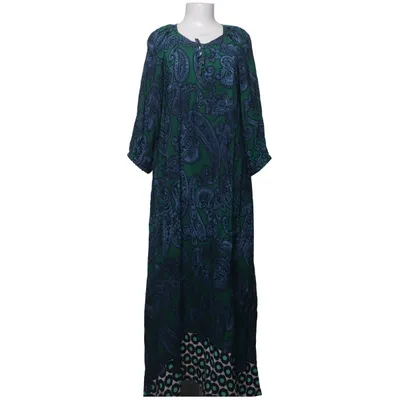 Maxi jurk (Groen, Blauw, Meerkleurig) van Du Milde Viscose