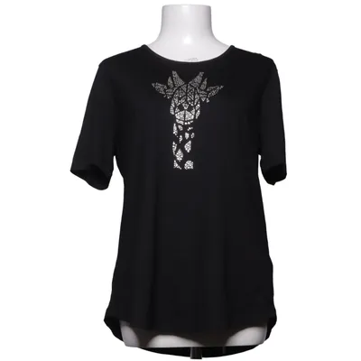 T-shirt (Noir) de Elton Élasthane, Viscose