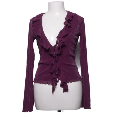 Blus (Lila) från Shein Bae Elastan, Metallfiber, Polyamid