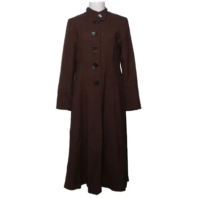 Coat (Brown) from Gunilla Pontén Polyamide, Wool