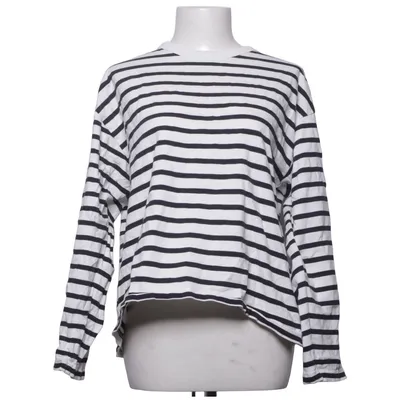 Lange mouwen shirt (Zwart, Beige) van H&M Katoen