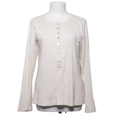 T-shirt manches longues (Blanc) de Bitte Kai Rand Élasthane, Coton biologique, Tencel