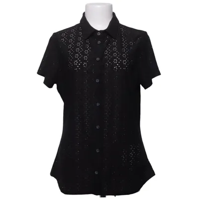Kortärmad skjorta (Svart) från Not Elastan, Polyester
