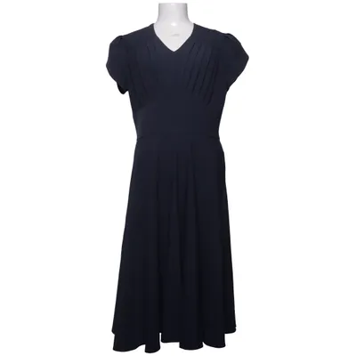 Dress (Blue) from Pretty Retro Elastane, Polyester, Viscose