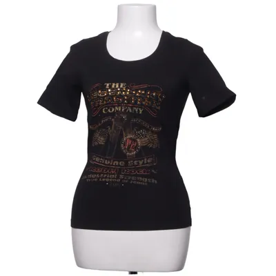 T-shirt (Svart, Flerfärgad) från Zapa Elastan, Polyamid