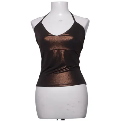Haut dos-nu (Marron) de Madonna Élasthane, Polyester