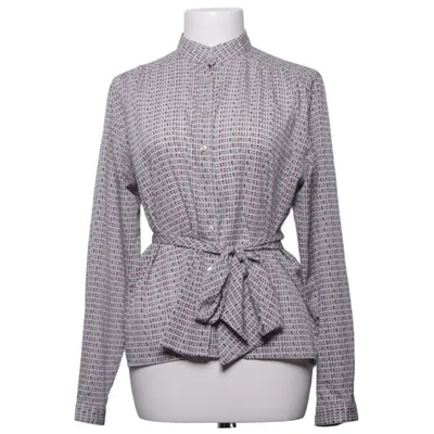 Blouse (White, Multicolored) from Tru Blouse Polyester