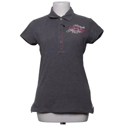 Poloshirt (Grijs) van Felix Bühler Katoen, Elastaan