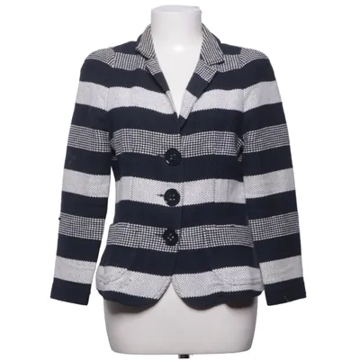 Blazer (Blauw, Wit) van ML Collections Katoen, Elastaan