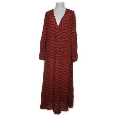 Maxikjole (Orange, Brun) fra Mango Viscose
