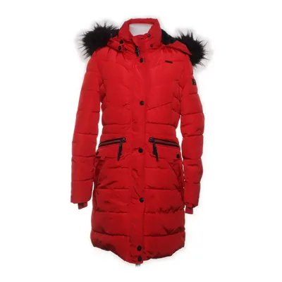 Manteau d'hiver (Rouge, Noir) de Navahoo Polyester, Polyuréthane