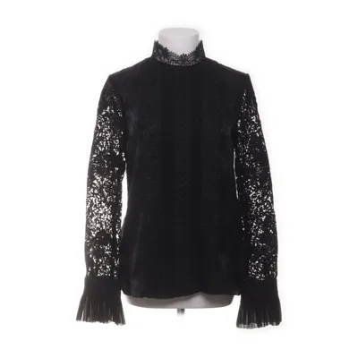 Blouse (Noir) de Erdem x H&M Polyester, Soie