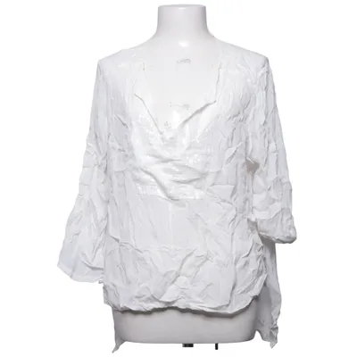 Bluse (Hvid) fra MY T Bomuld, Silke