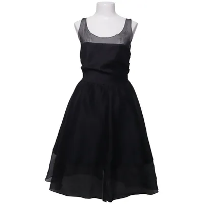 Robe (Noir) de Karl Lagerfeld for H&M Polyester, Soie