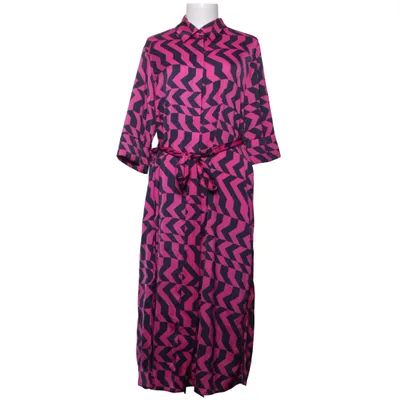 Shirt dress (Pink, Black) from Fifth House Polyester, Viscose