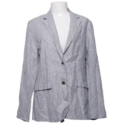 Blazer (Blanc, Bleu) de Holly & Whyte by Lindex Lin, Polyester, Viscose