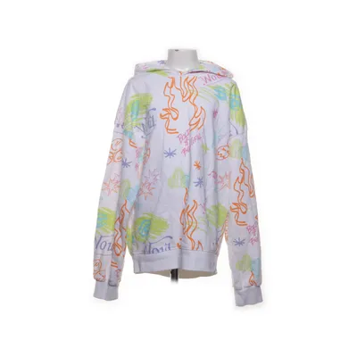 Capuchon sweater (Wit, Meerkleurig) van Wow Katoen, Polyester