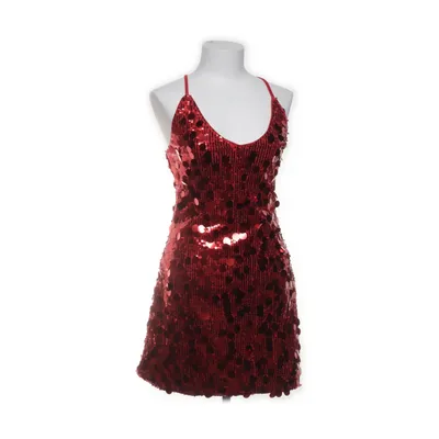 Robe de cocktail (Rouge) de Cider Polyester