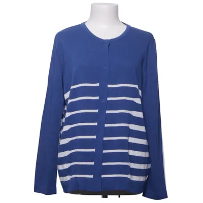 Cardigan (Blauw, Wit) van Persona by Marina Rinaldi Acryl, Katoen