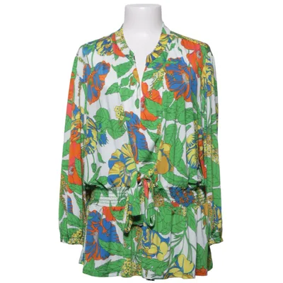 Blouse (White, Green, Multicolored) from T-Bags Los Angeles Elastane, Polyester