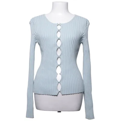 Cardigan (Blå) fra Mathilde Gøhler x NA-KD Polyamid, Polyester, Viscose