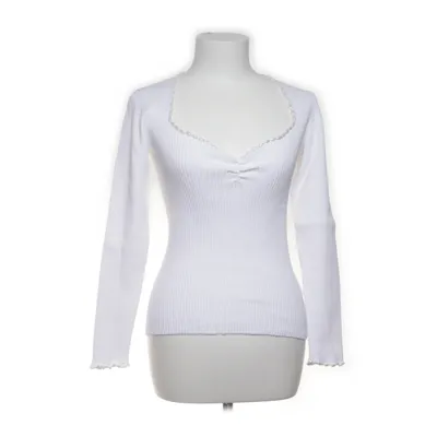Langærmet t-shirt (Hvid) fra Musier Bomuld, Nylon