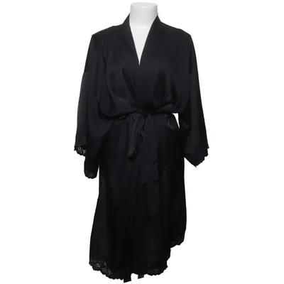 Dressing gown (Black) from Miss Vanity Elastane, Polyamide, Polyester