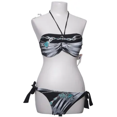 Bikini (Black, White, Turquoise) from H.Nathalie Elastane, Polyamide