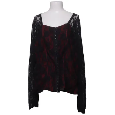 Haut (Noir, Rouge) de Fashion Victim Coton, Élasthane, Polyester