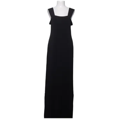 Robe longue (Noir) de Ischiko Coton, Élasthane, Polyester